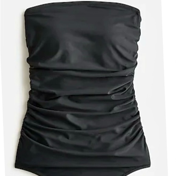J. Crew Other - Jcrew ruched bandeau one piece